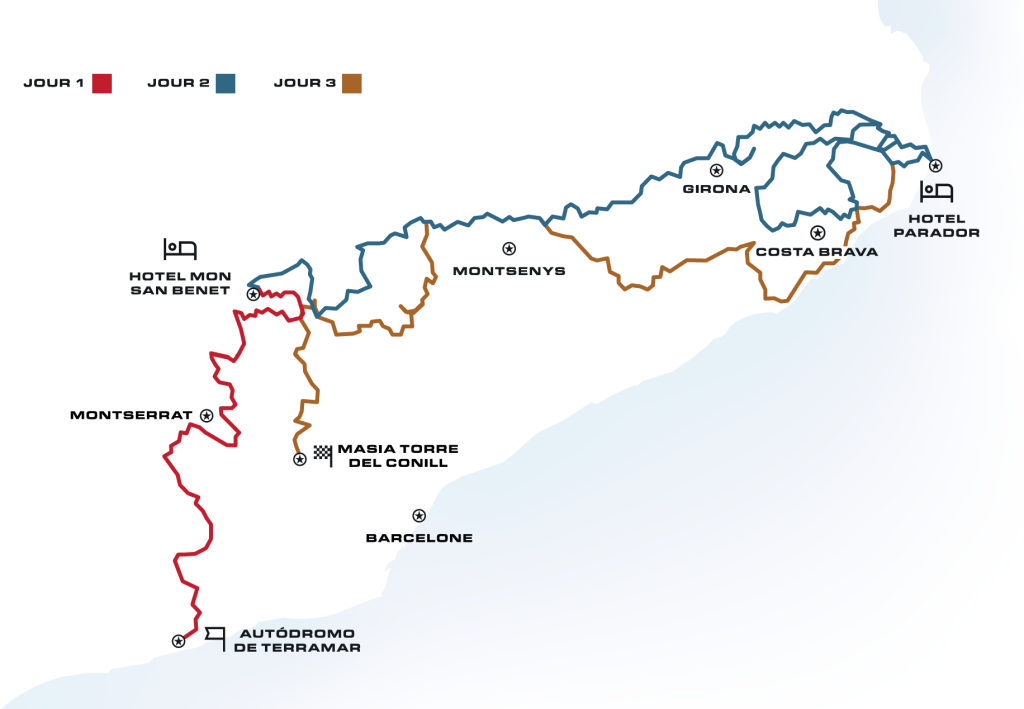 Map Flat6 Experiences Costa Brava